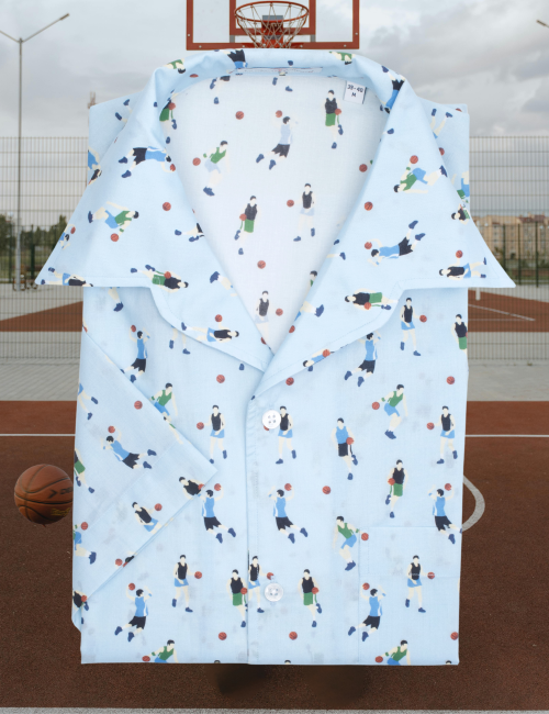 Chemise "Basketball" - Col...